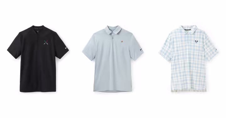 Star Wars, Pixar and Mickey Mouse Nike polos from Disney Store