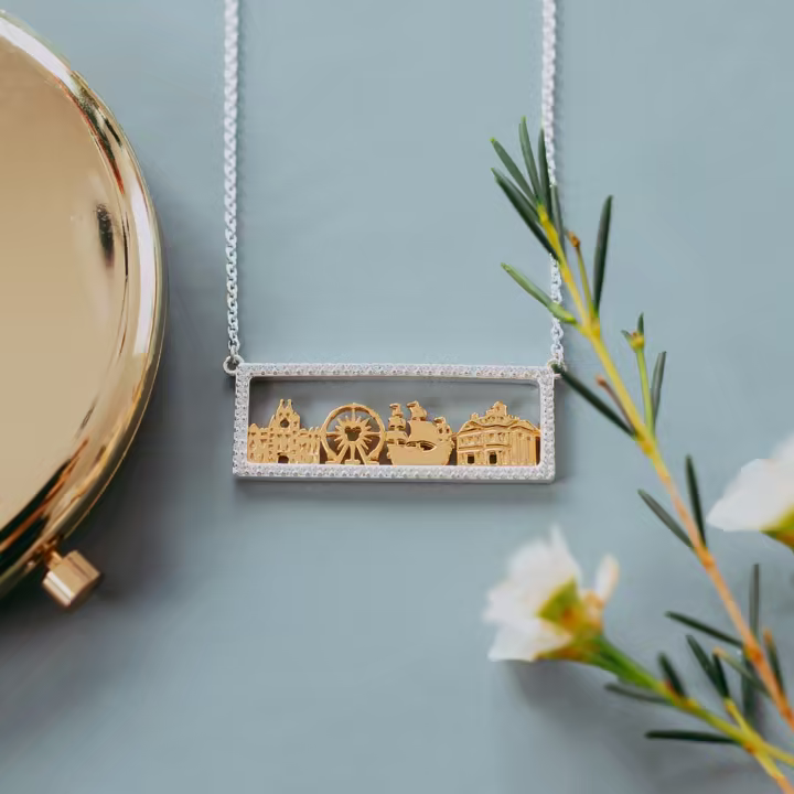 Disneyland Attractions Necklace by Rebecca Hook product image from Disney Store