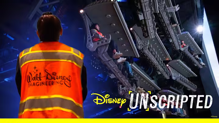 Disney Parks YouTube thumbnail for the Disney Unscripted Soarin' Across America episode