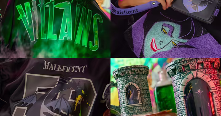 Disney Villains apparel, accessories and drinkware