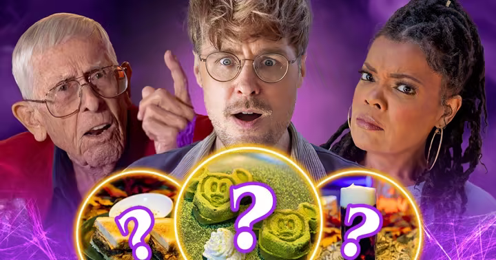 Bob Gurr, Garrett Watts and Yvette Nicole Brown preview Disneyland Halloween food