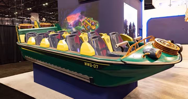 NightFlight Expedition ride vehicle at Dollywood
