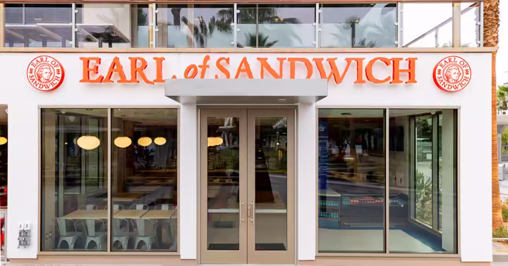 Earl of Sandwich restaurant at Downtown Disney District