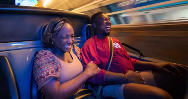 Test Track ride vehicle at EPCOT
