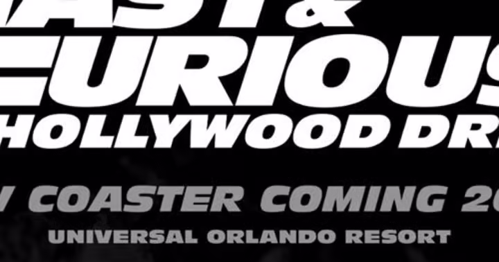 Fast & Furious: Hollywood Drift official attraction artwork