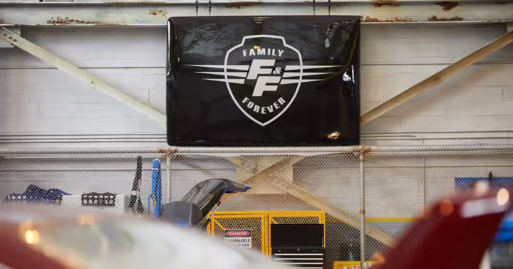 Fast and Furious family logo above cars in the Supercharged queue
