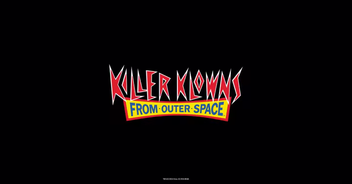 Killer Klowns From Outer Space logo on black