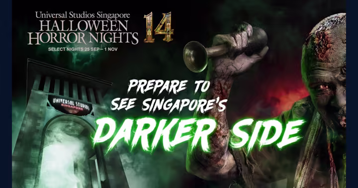 Halloween Horror Nights 14 key art for Universal Studios Singapore