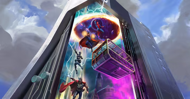 Hong Kong Disneyland Reveals New Avengers Pavilion Images