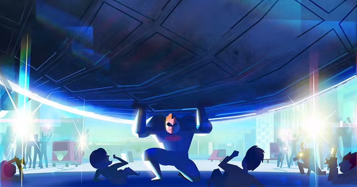Official Incredibles 3 concept art