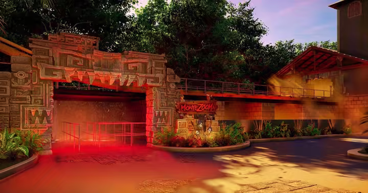 MonteZOOMa: The Forbidden Fortress at Knott's Berry Farm