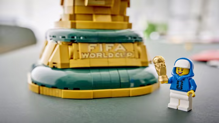 Families play soccer games at the FIFA World Cup 2026 Experience at LEGOLAND Florida Resort
