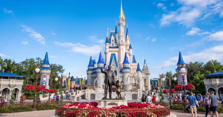 Magic Kingdom castle at Walt Disney World