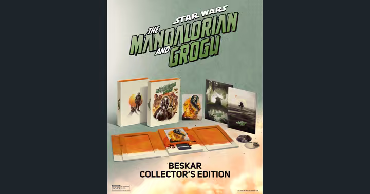 The Mandalorian and Grogu Beskar Collector's Edition packaging
