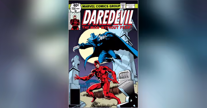 Daredevil cover art from Marvel’s official tribute to writer Roger McKenzie