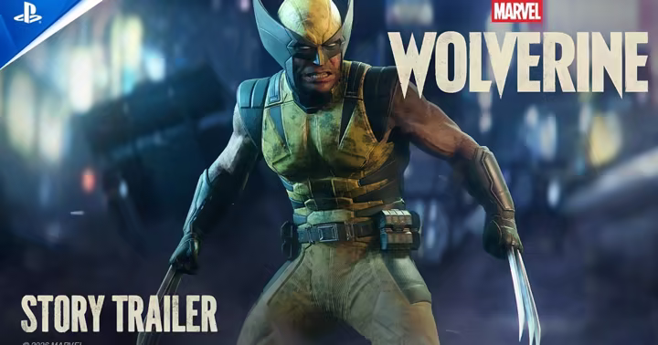 Wolverine looks over his shoulder in the Marvel's Wolverine story trailer