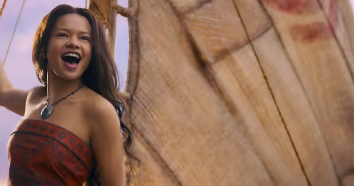 Moana and Maui in Disney's live-action Moana