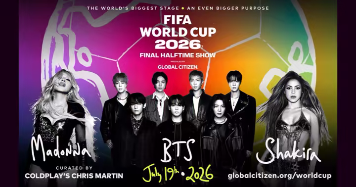 FIFA World Cup 2026 Final Halftime Show artwork