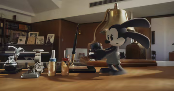 First-look artwork for Oswald on Disney Plus