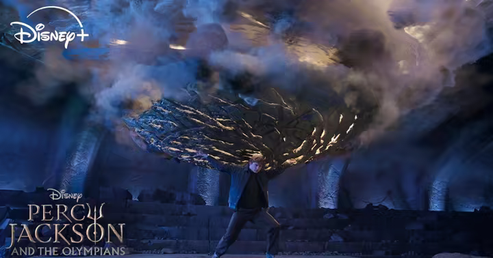 Percy Jackson carries the weight of the sky in the Season 3 teaser