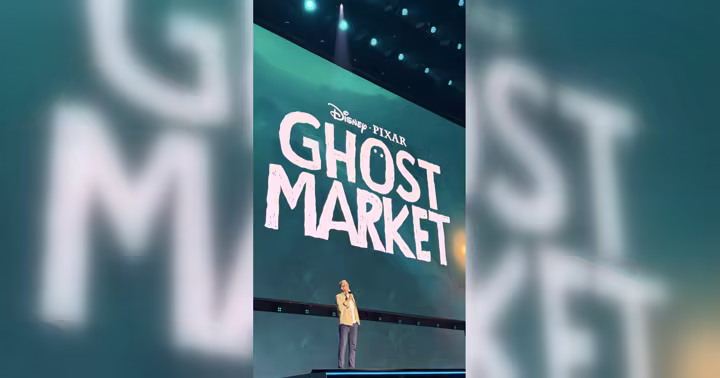 Ghost Market artwork revealed by Pixar
