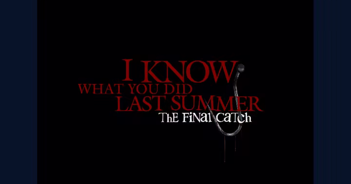 I Know What You Did Last Summer artwork for SeaWorld Orlando Howl-O-Scream