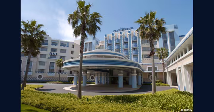Disney Ambassador Hotel exterior at Tokyo Disney Resort