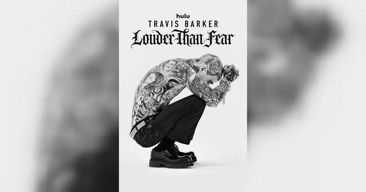 Travis Barker: Louder Than Fear documentary poster