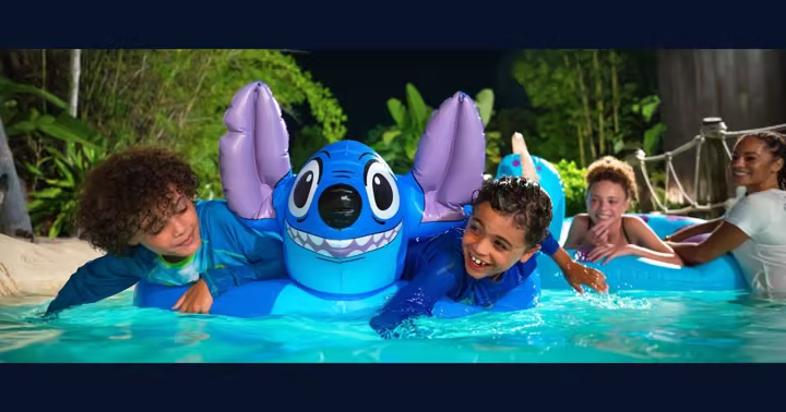 Guests at Disney H2O Glow After Hours at Typhoon Lagoon
