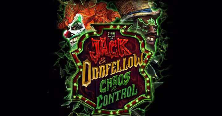 Jack the Clown and Dr. Oddfellow in Halloween Horror Nights 35 artwork