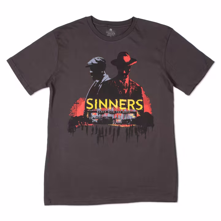 Halloween Horror Nights 2026 Sinners T-shirt product image from Shop Universal