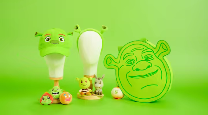 Shrek merchandise for Universal Kids Resort
