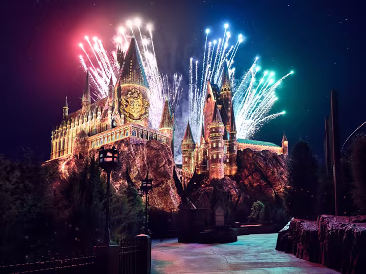 Hogwarts Always projection show at Universal Orlando