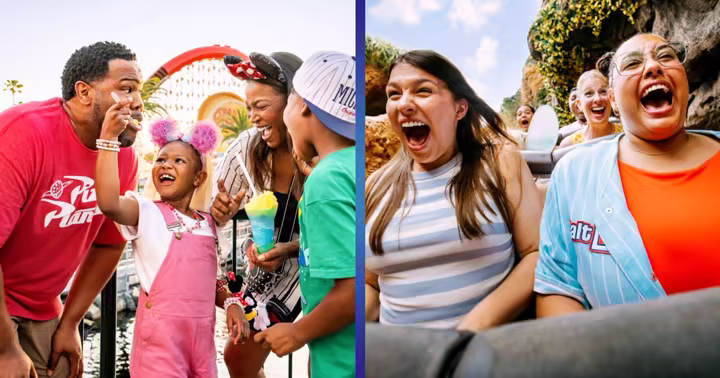 Disney Annual Passholders riding attractions in a Disney Parks Blog annual pass image