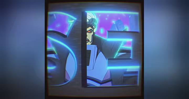 Apocalypse appears behind the X-Men '97 logo in a Marvel Studios Season 2 video still