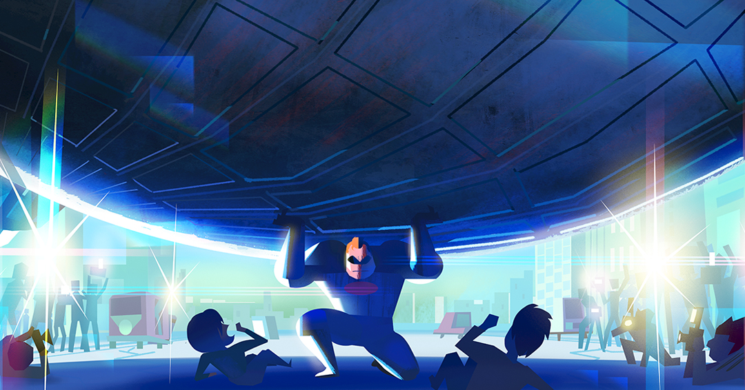 Official Incredibles 3 concept art