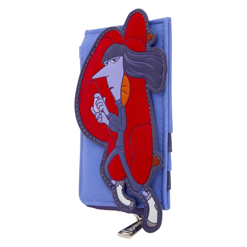Angled front view of the Ennui card holder