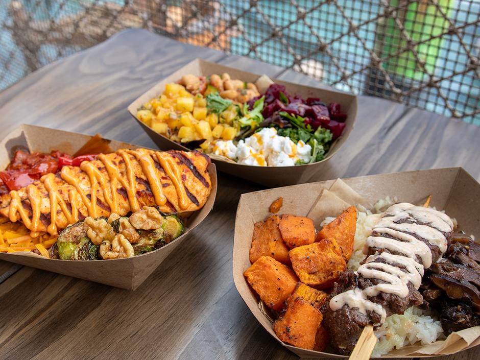 Food bowls served in Isle of Berk at Universal Epic Universe