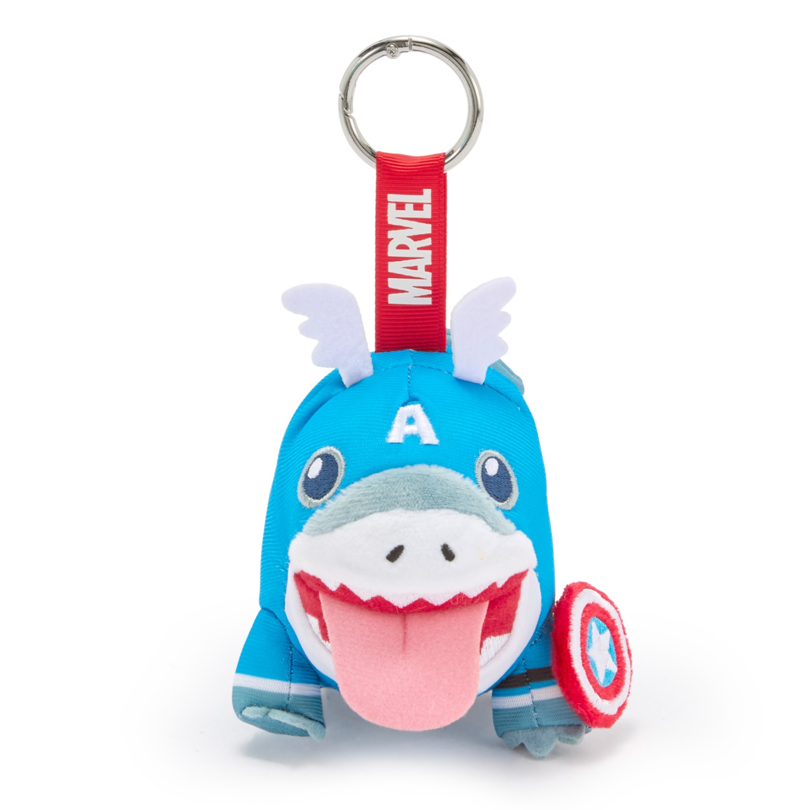 Six regular Jeff the Land Shark Cosbi plush keychain designs