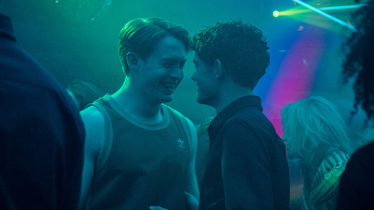 Kit Connor and Joe Locke in an official Heartstopper Forever photo