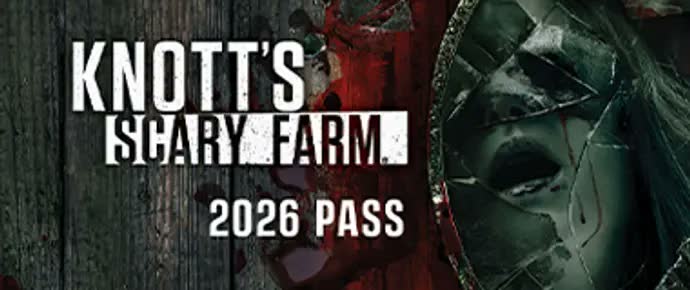 Knott's Scary Farm 2026 Pass artwork
