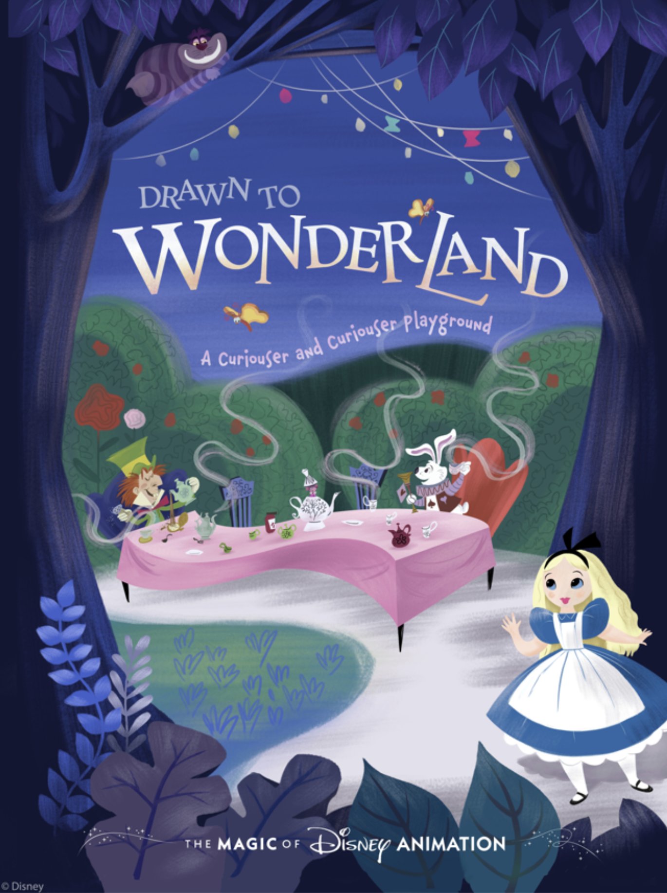 Drawn to Wonderland artwork for The Magic of Disney Animation