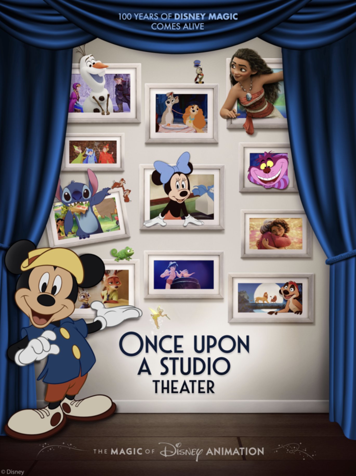 Once Upon a Studio Theater artwork for The Magic of Disney Animation