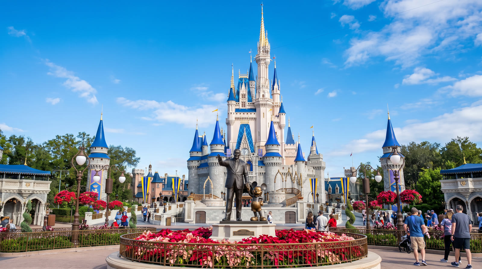 Magic Kingdom castle at Walt Disney World