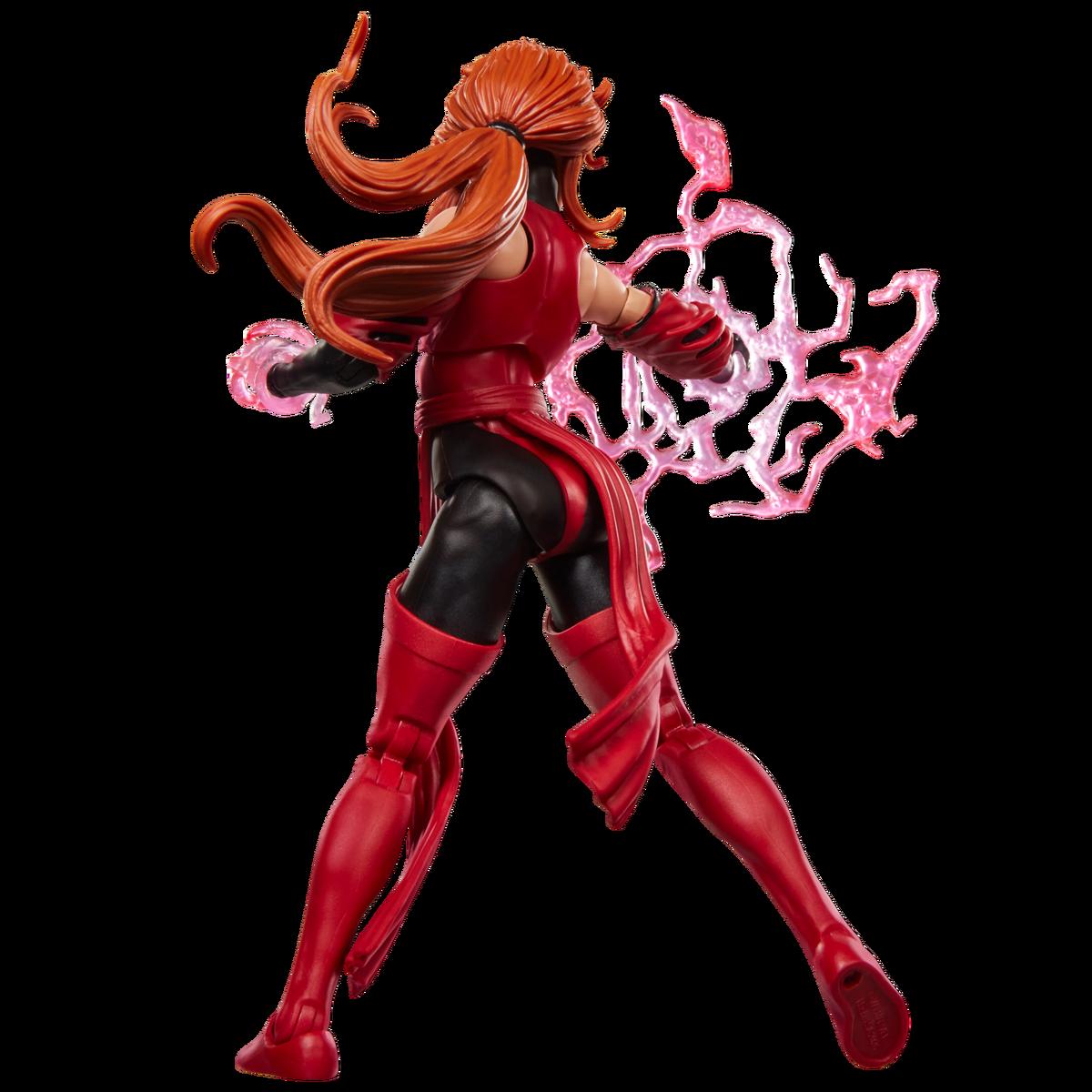 Scarlet Witch Marvel Legends figure side view