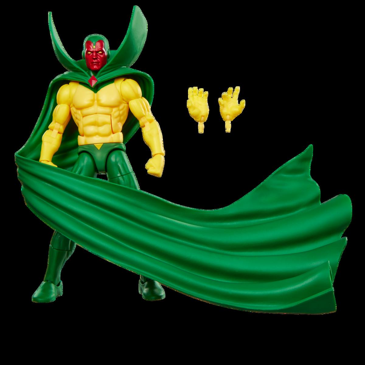 Vision and Scarlet Witch Marvel Legends package front