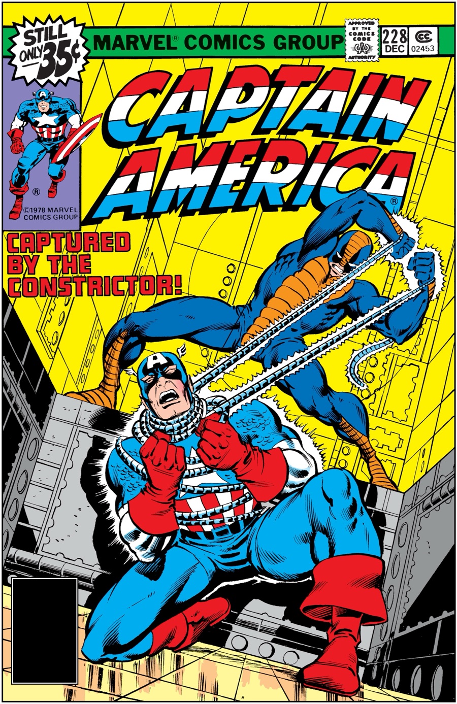 Captain America cover art attached to Marvel’s official Roger McKenzie tribute