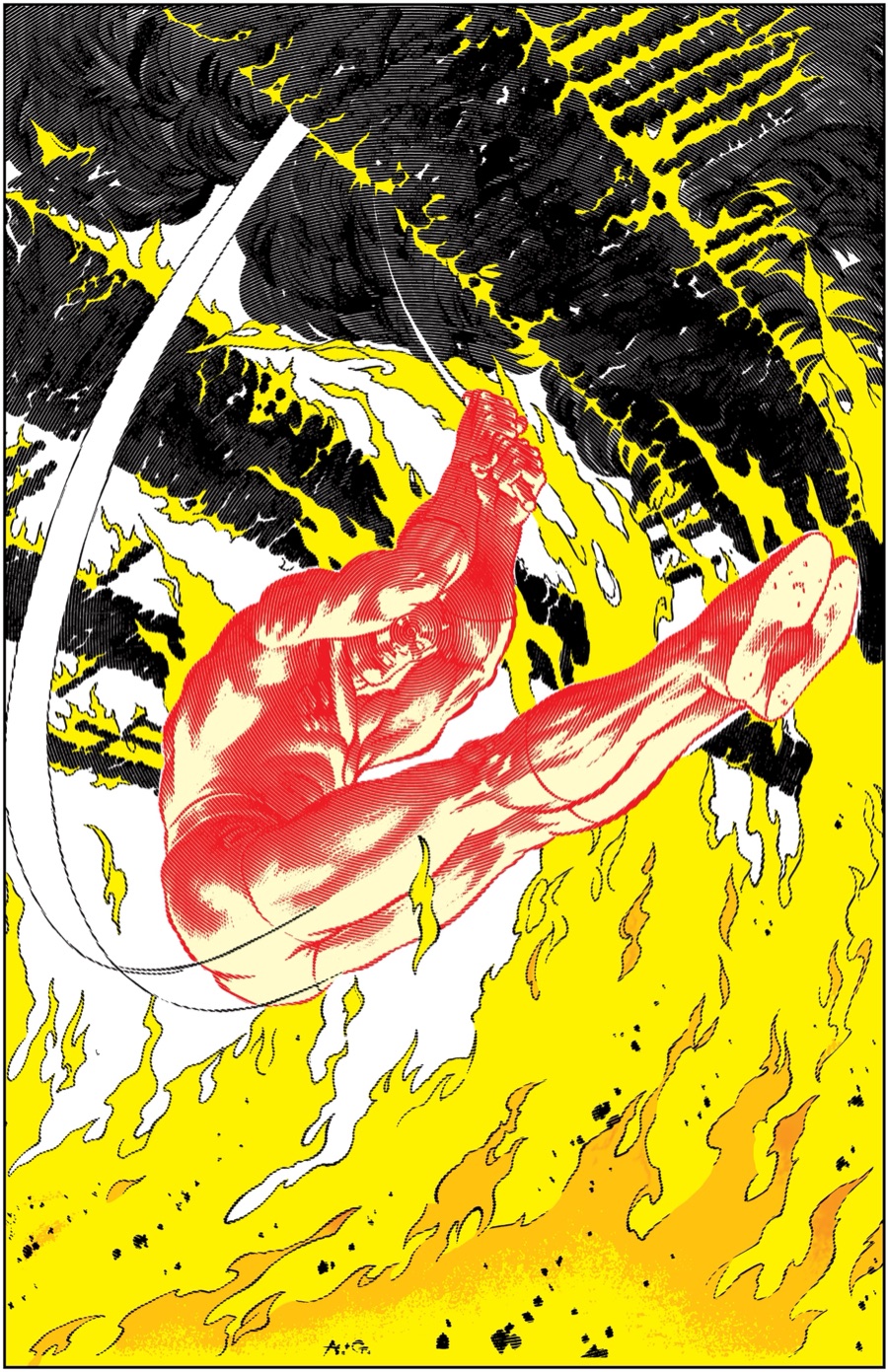 Daredevil artwork attached to Marvel’s official Roger McKenzie tribute