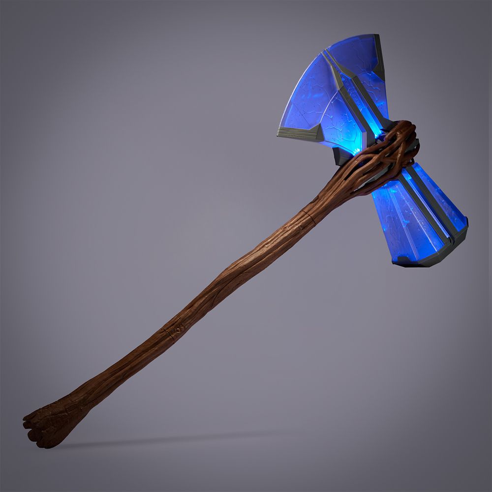 Thor's Stormbreaker axe replica from Disney Store's Marvel Vault listing