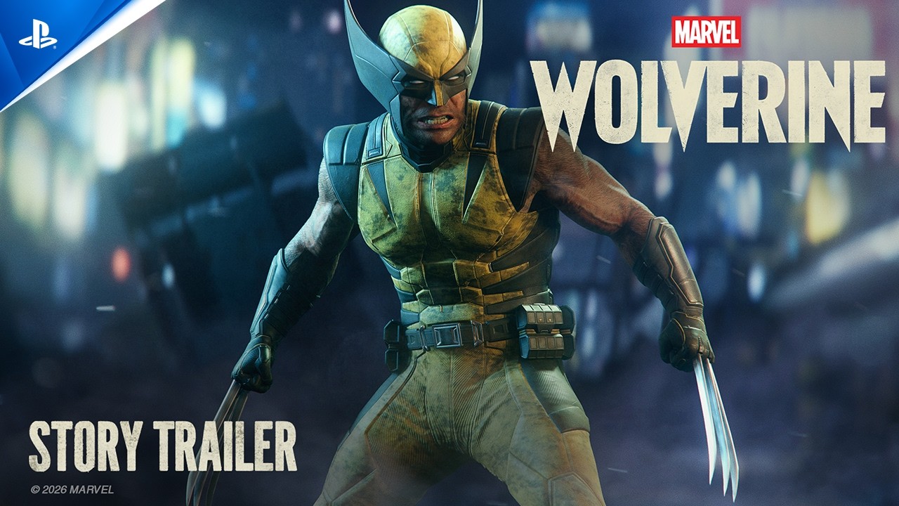Wolverine looks over his shoulder in the Marvel's Wolverine story trailer